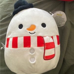Squishmallows Manny the Snowman 8" Stuffed Plush